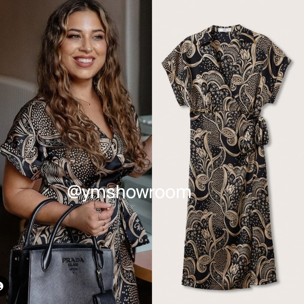 🔥Last 1🔥 MANGO Printed dress